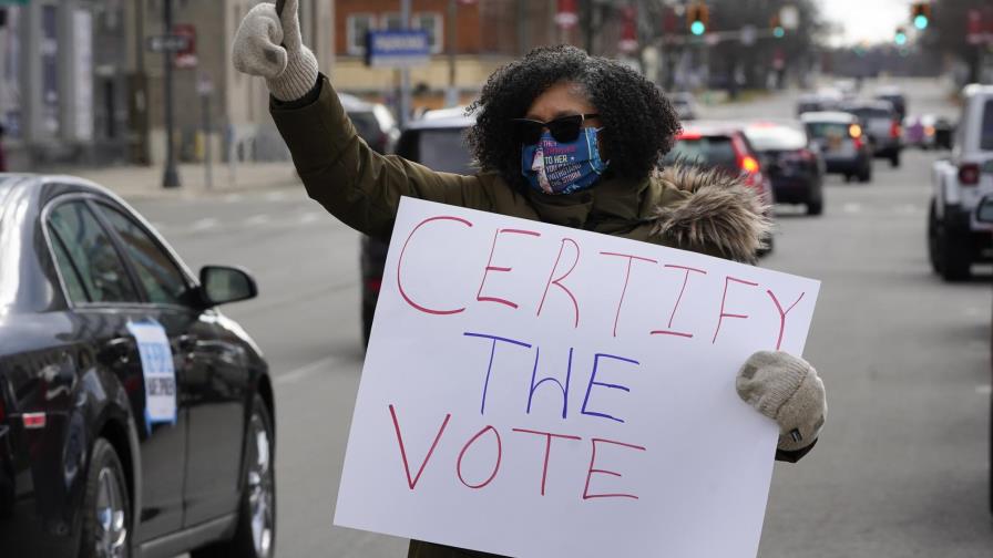 Michigan certifica la victoria de Biden en el estado