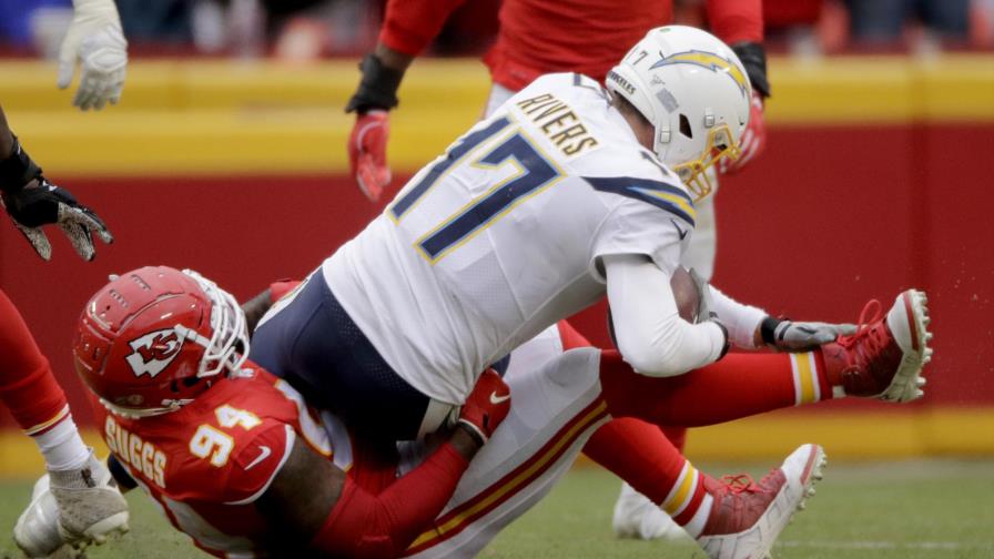 Suggs llegó a los Chiefs hace un mes y está en el Super Bowl