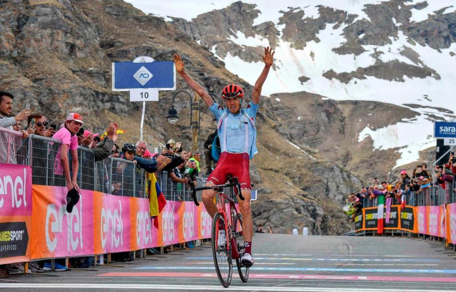 Ilnu Zakarin se lleva la 1ra etapa en montaña del Giro; Jan Polanc sigue al frente de la clasificación 