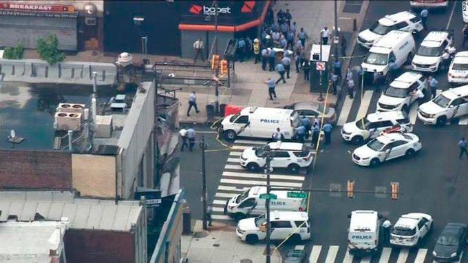 Varios policías resultan heridos en un tiroteo en Filadelfia