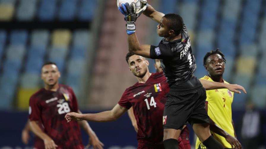 Infranqueable, Faríñez da empate a Venezuela ante Colombia