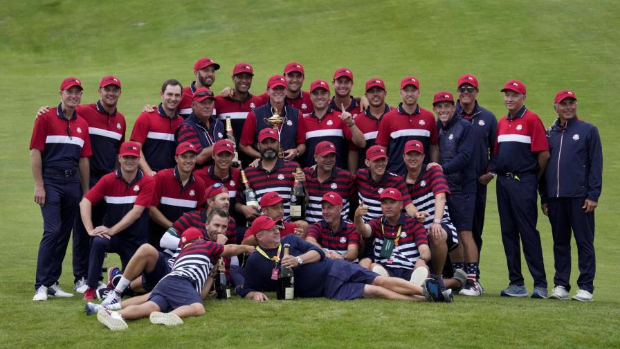 Inicia nueva para Estados Unidos: se lleva la Copa Ryder