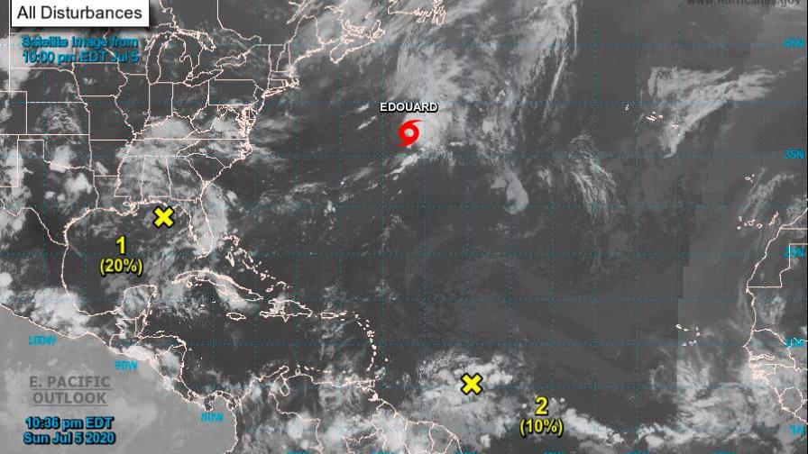 Se forma en el Atlántico la tormenta tropical Edouard