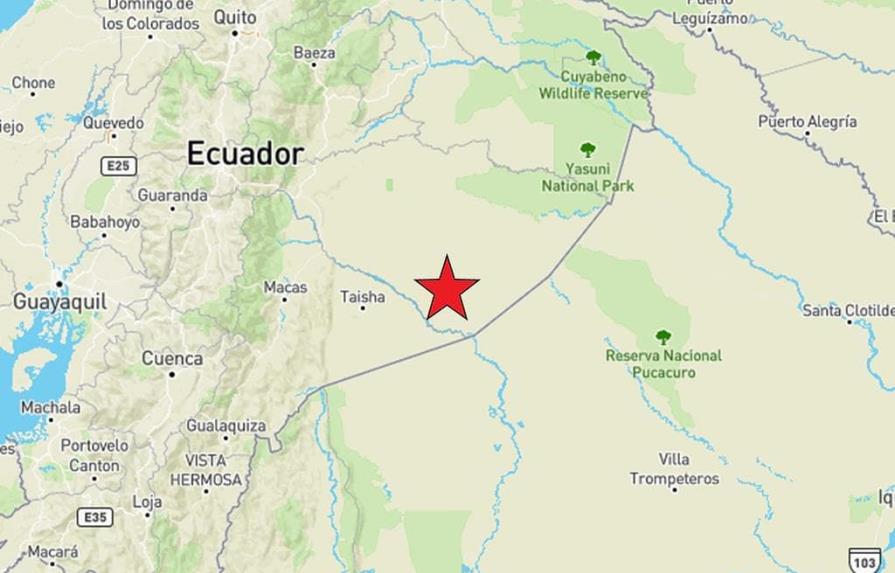 Dos terremotos de magnitudes 7,5 y 6 sacuden Ecuador