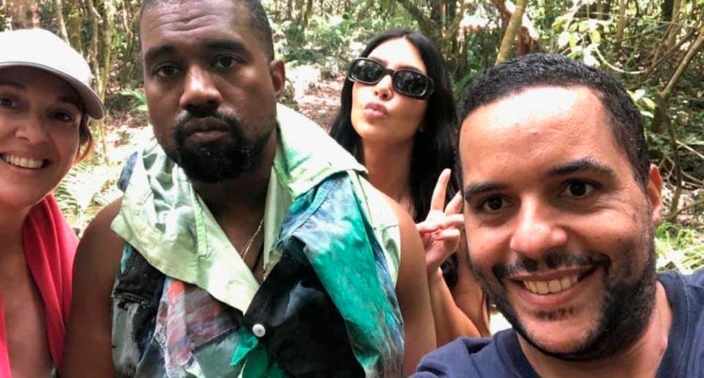 Kim Kardashian y Kanye West están en Punta Cana