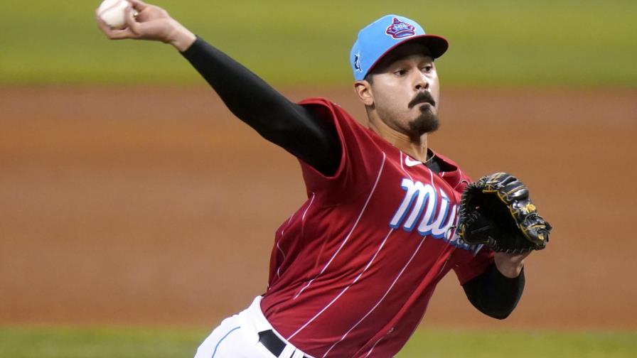 López impone récord con 9 ponches en fila y supera a Bravos