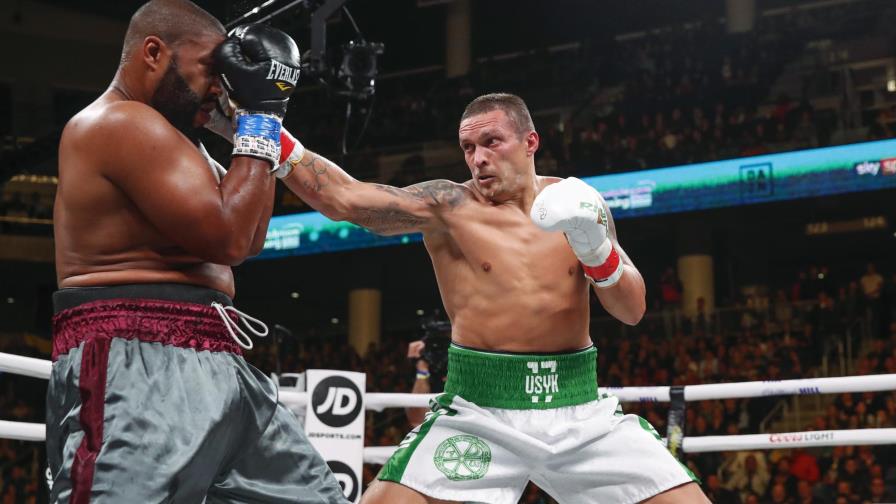 La pegada de Joshua contra el bailoteo enloquecedor de Usyk