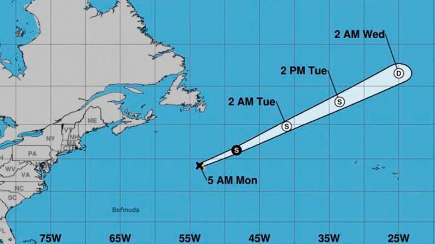 La tormenta tropical Edouard se aleja de EEUU