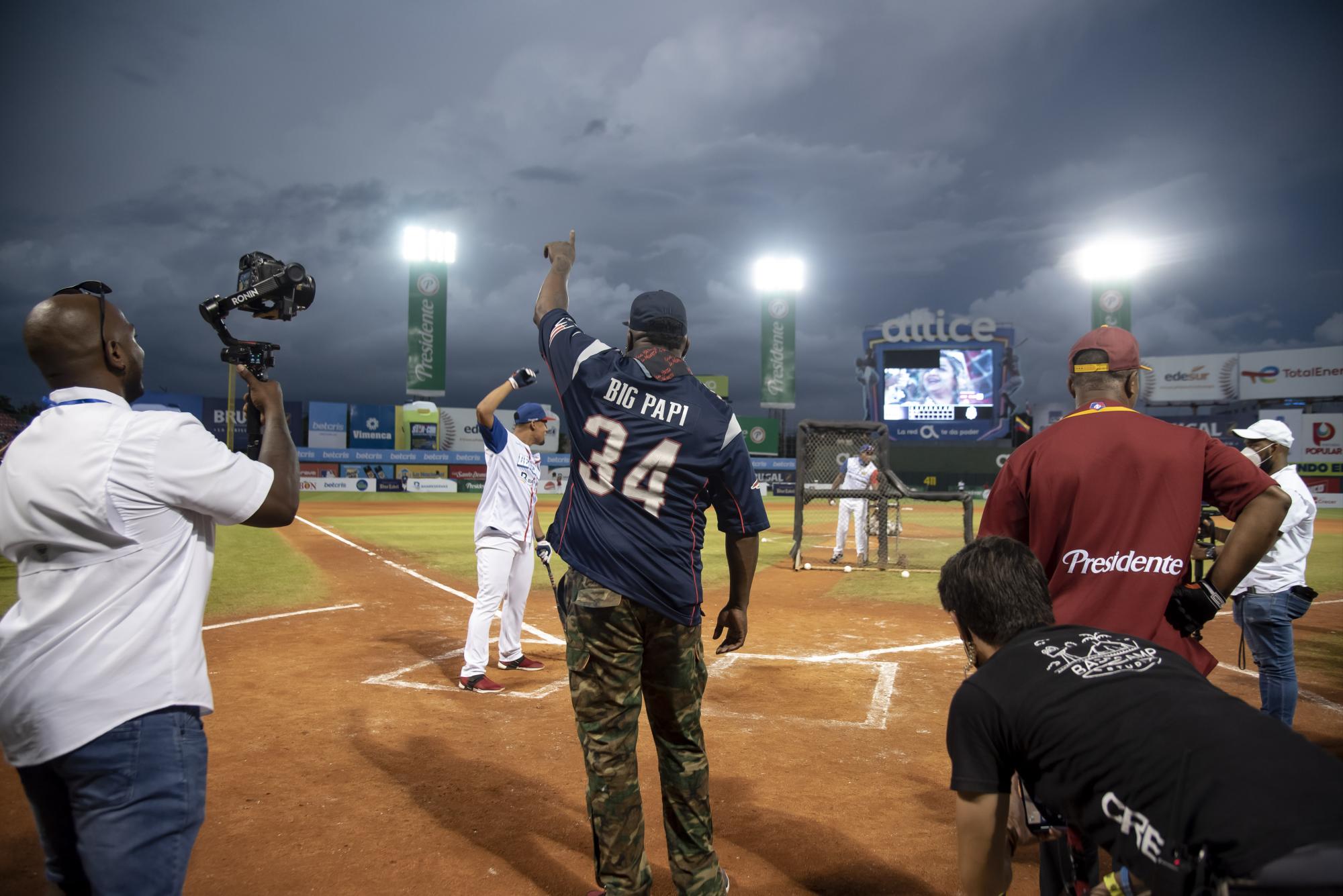 David Ortiz y la Fundación por la Fundación para la Niñez se anotaron un éxito durante la jornada (Foto: Félix León)