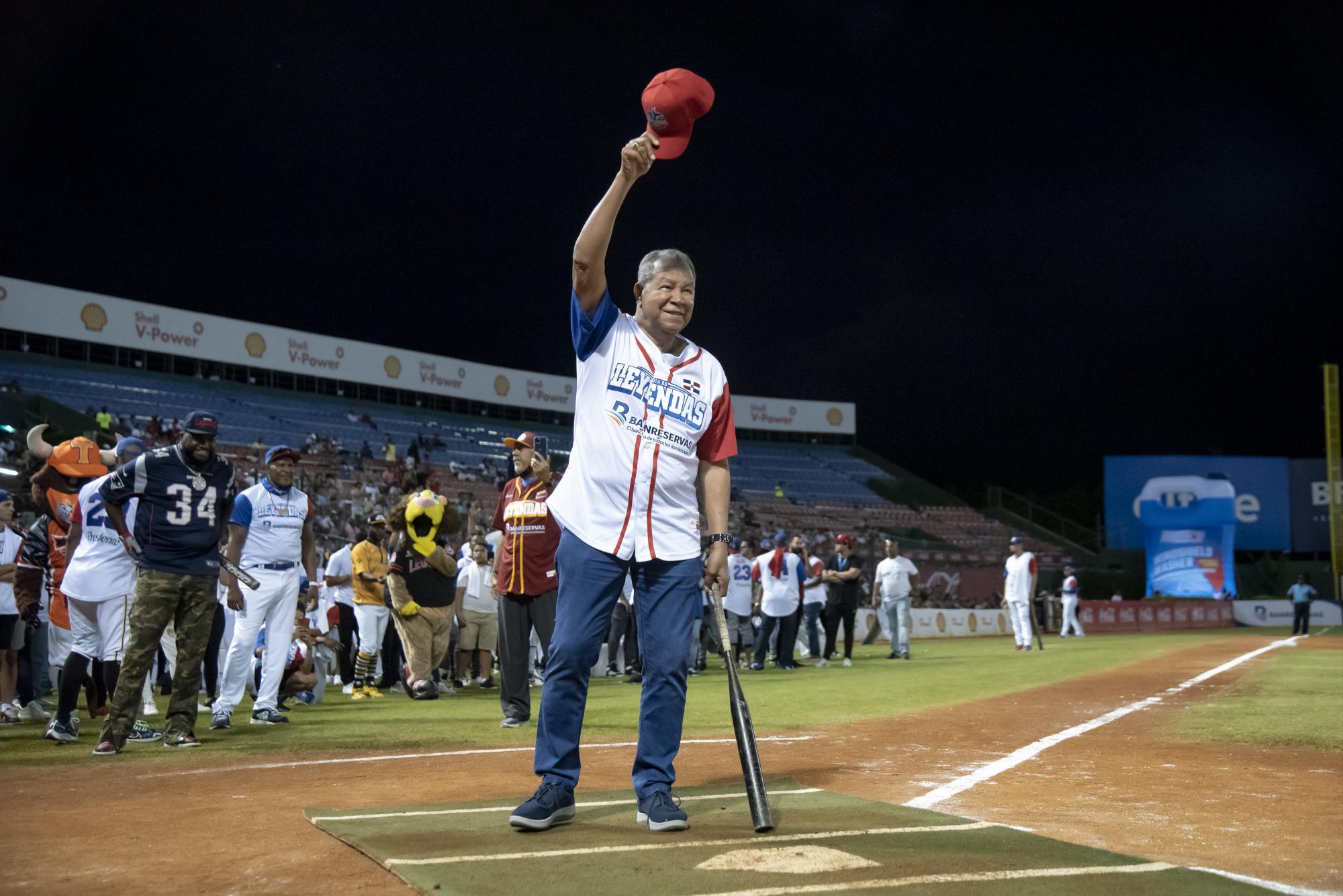 Juan Marichal hizo acto de presencia en el Día de leyendas (Foto: Félix León)