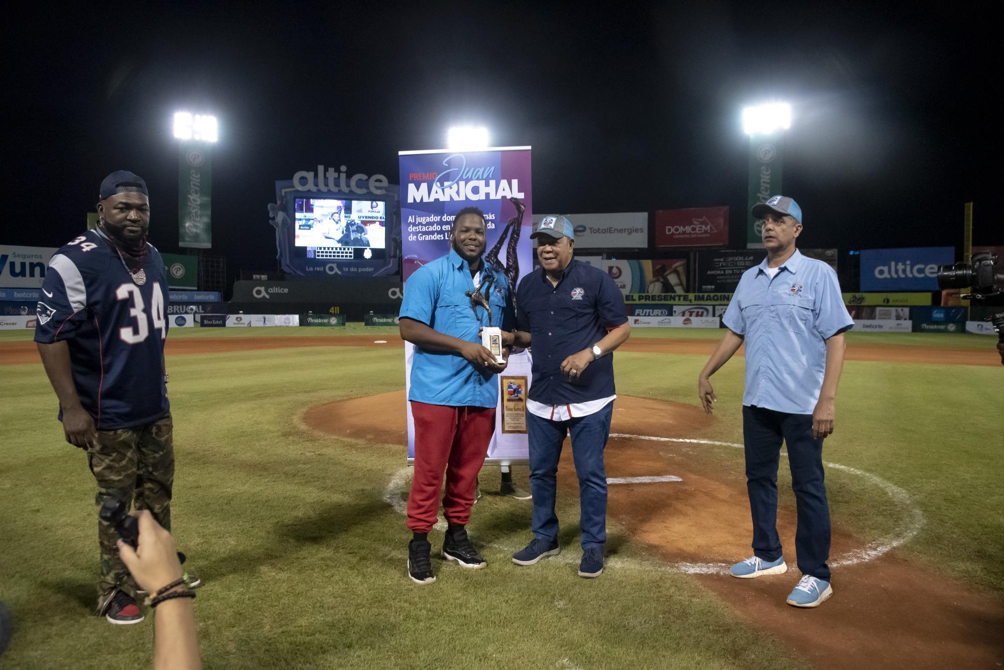 Vladimir Guerrero Jr se llevó el Premio Juan Marichal (Foto: Félix León)