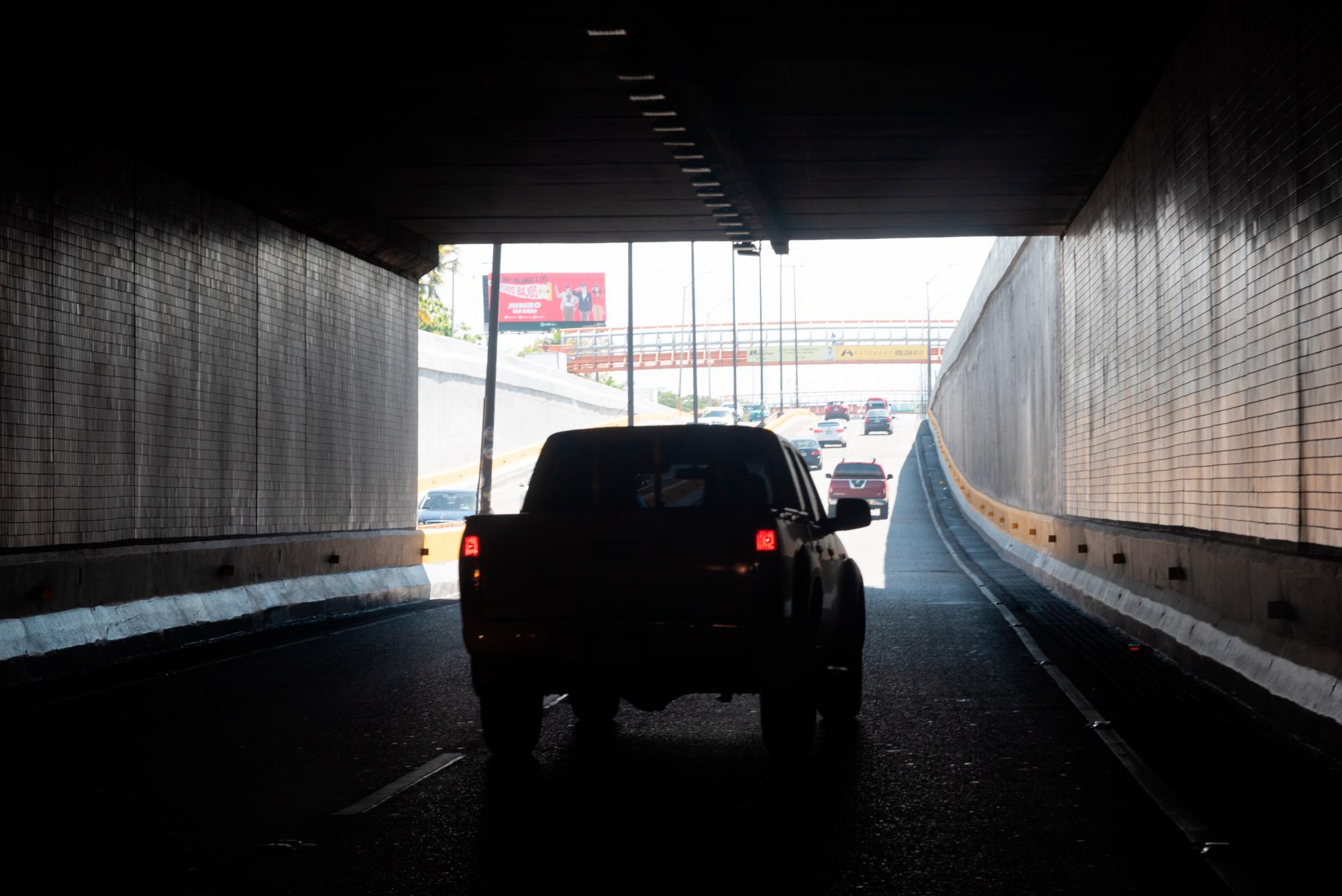 Así se observa el tramo final de la vía en dirección oeste-este.