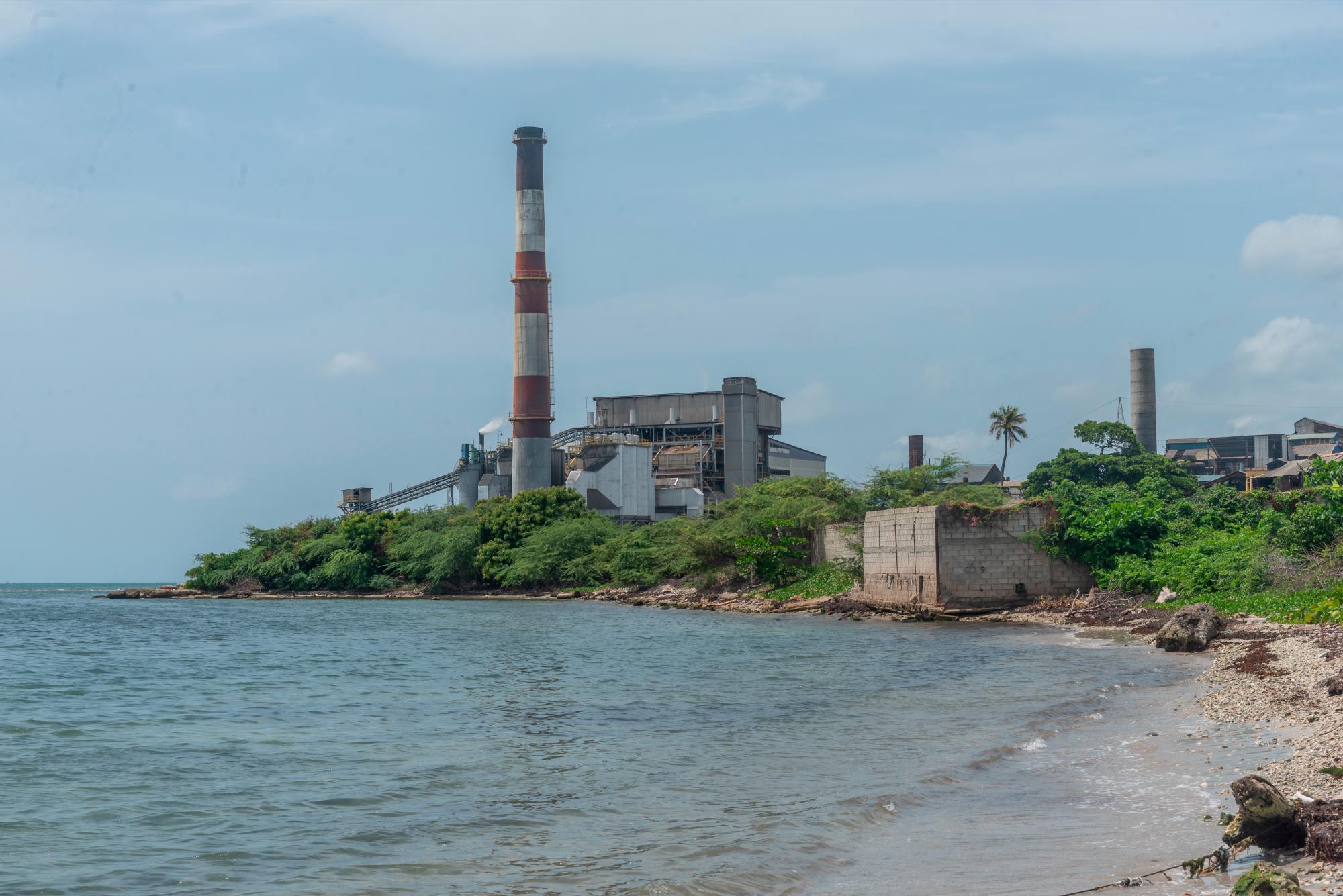 Vista del Ingenio Barahona, administrado por el Consorcio Azucarero Central.