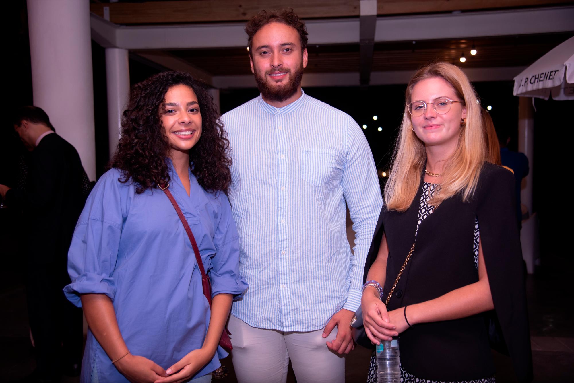 Sarah Bouharket, Quentin y Romane Follet.