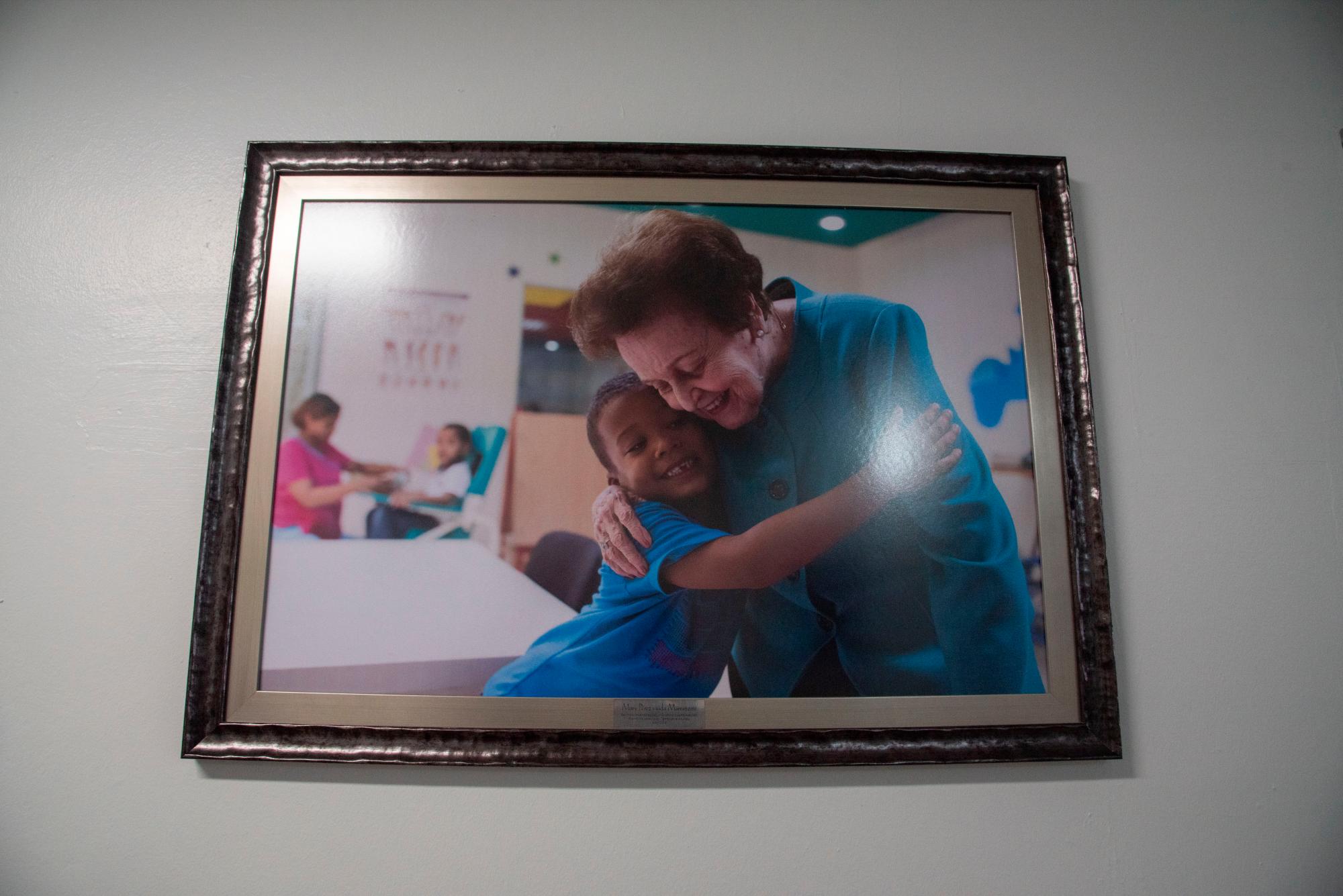 La imagen que refleja el sentir de la fundadora. 