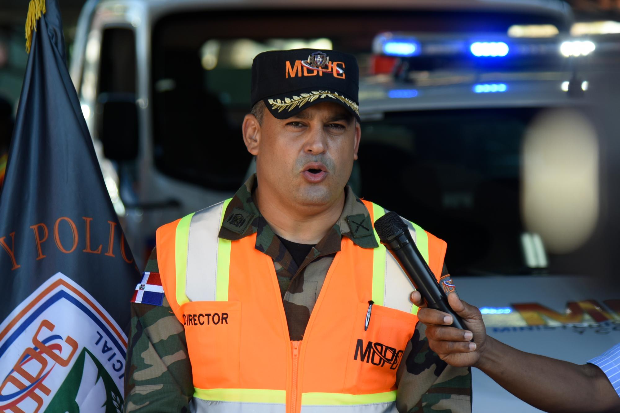 Teniente coronel Douglas Borrell, director de la Comisión Militar y Policial