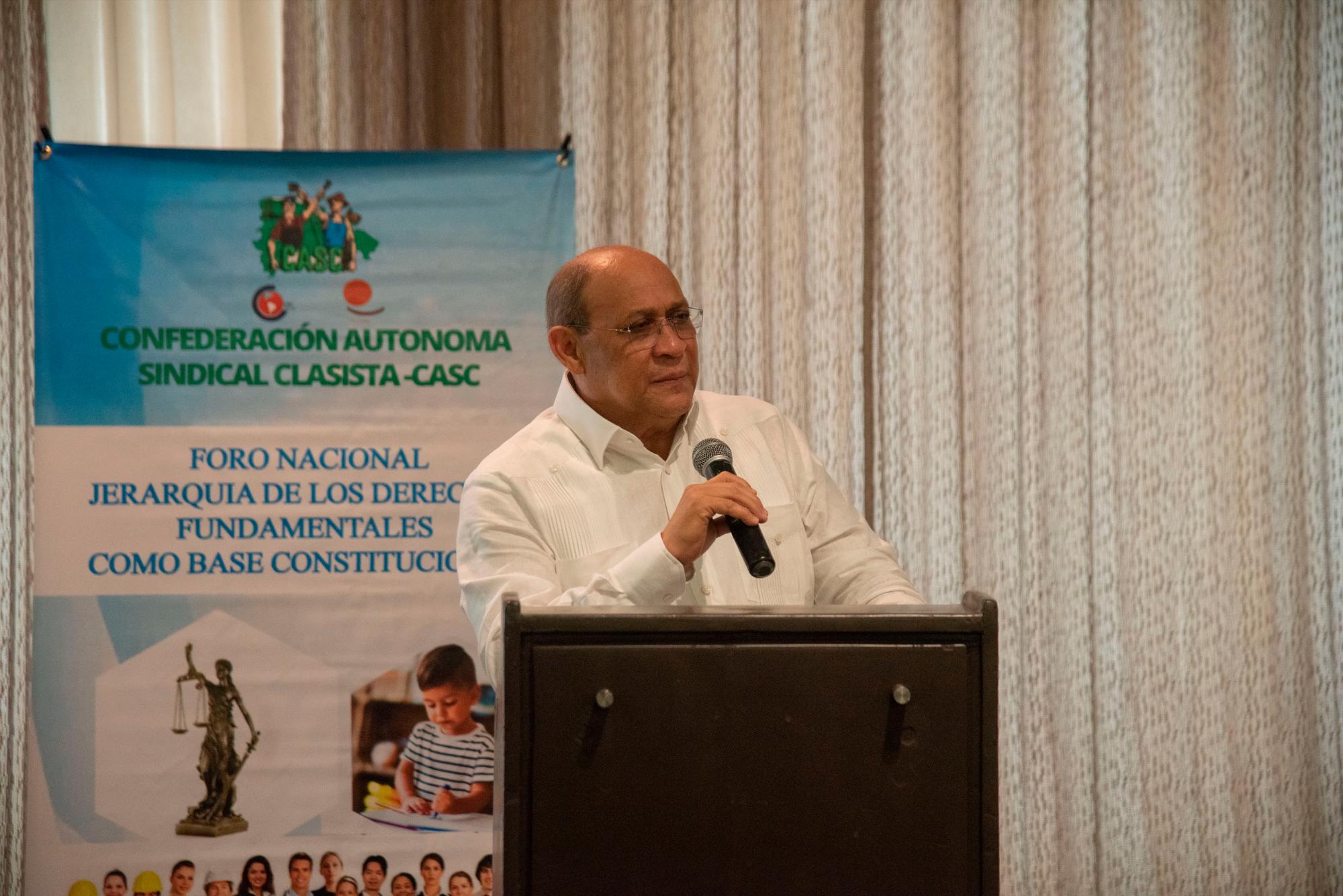 Rafael Santos, director de Infotep.