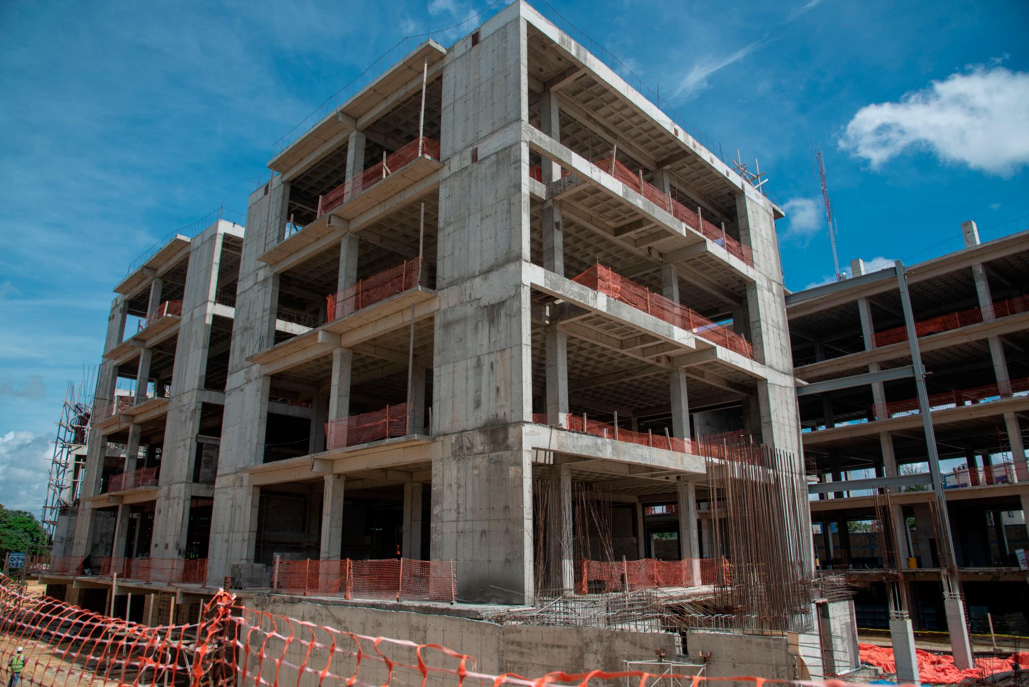 La estructura del Palacio Municipal 