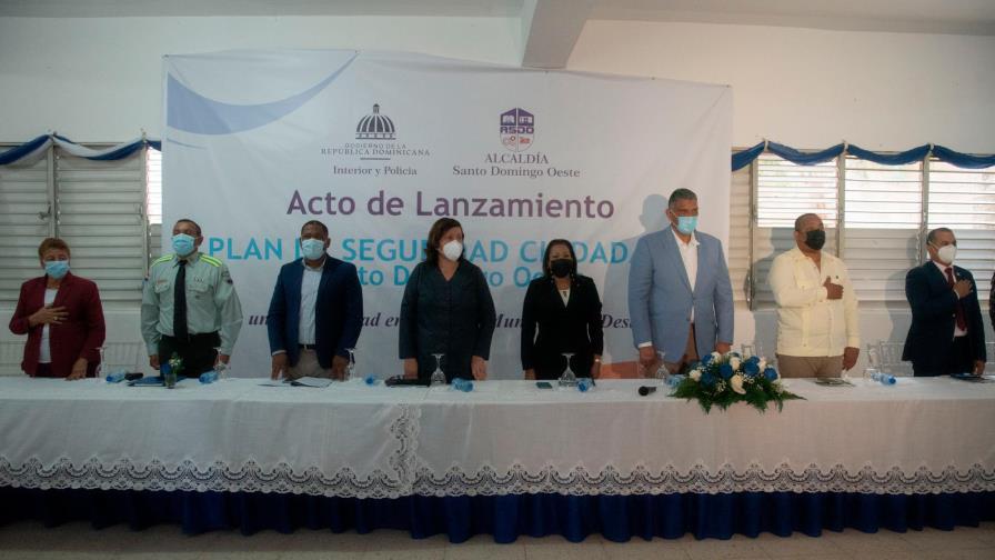Lanzan Plan de Seguridad Ciudadana en Santo Domingo Oeste