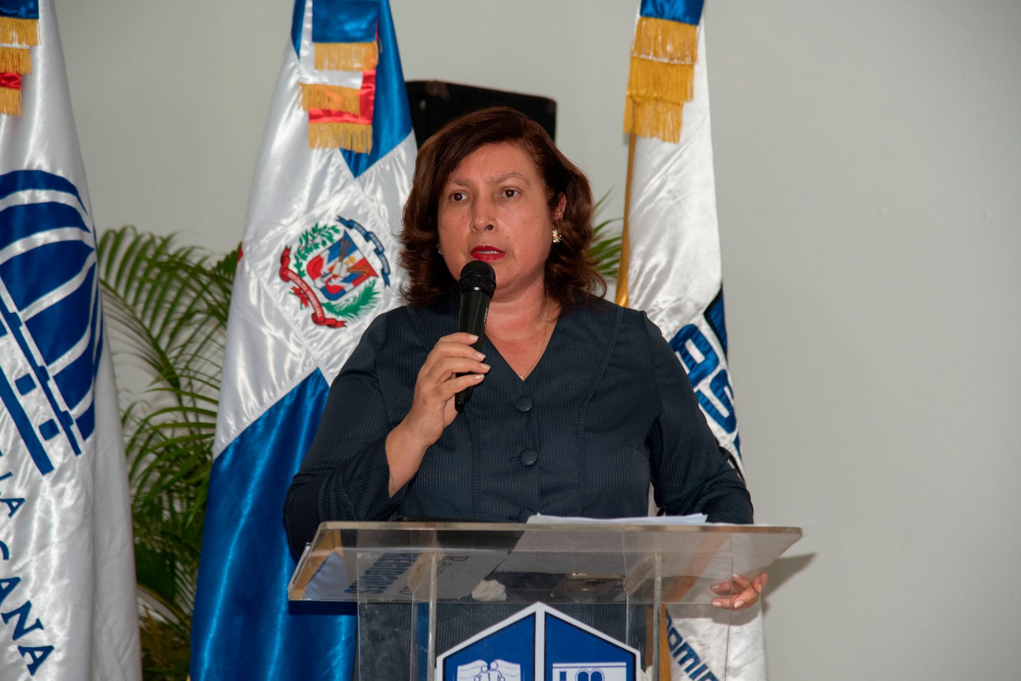 Angela Jáquez, viceministra de Interior y Policía