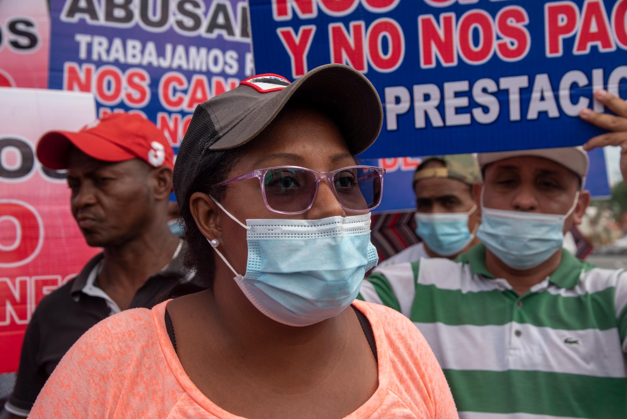 Lucía, una de las afectadas.