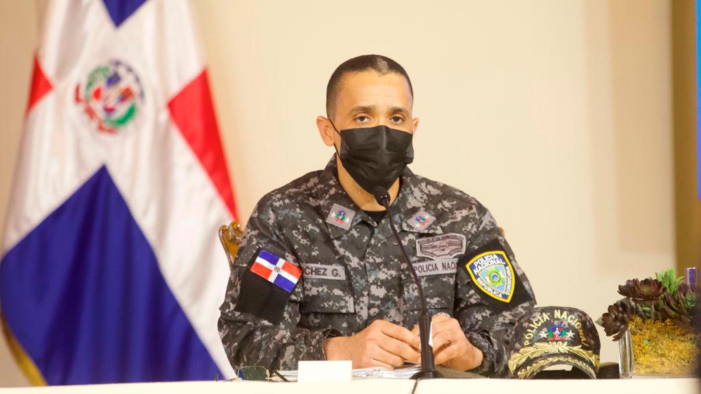 El director de la Policía, Edward Sánchez. 