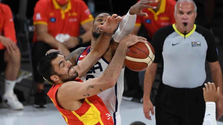 De la mano de Lillard Estados Unidos vence 83-76 a España