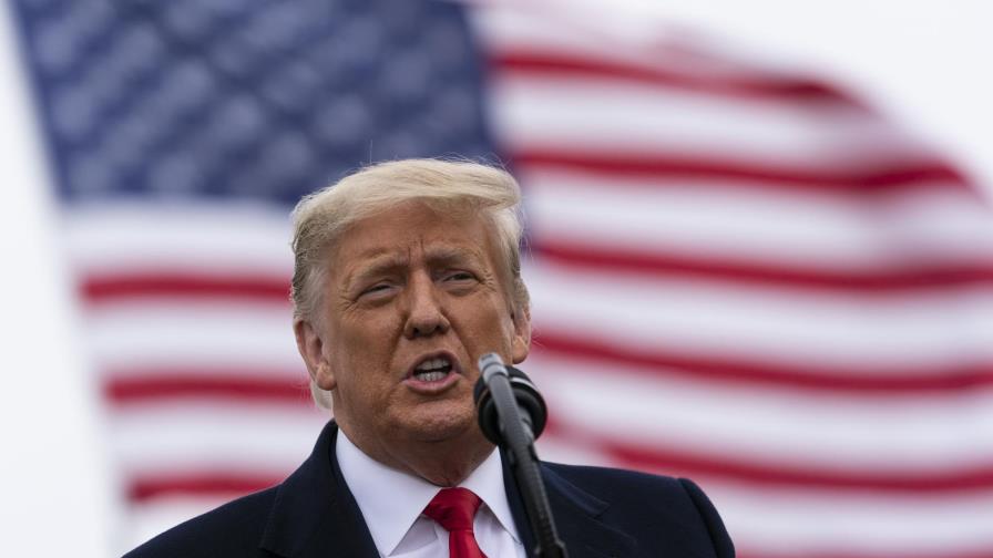 Trump no acepta responsabilidad por asalto al Capitolio