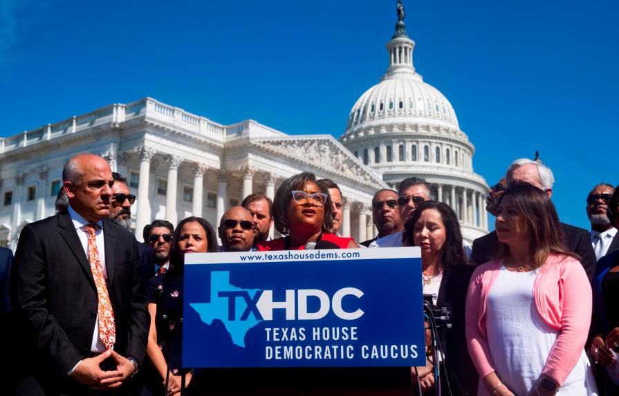 Demócratas fugados de Texas exigen una reforma electoral al Congreso de EEUU