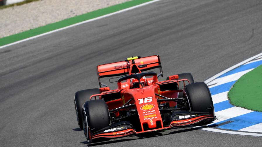 Charles Leclerc encabeza prácticas para GP de Alemania