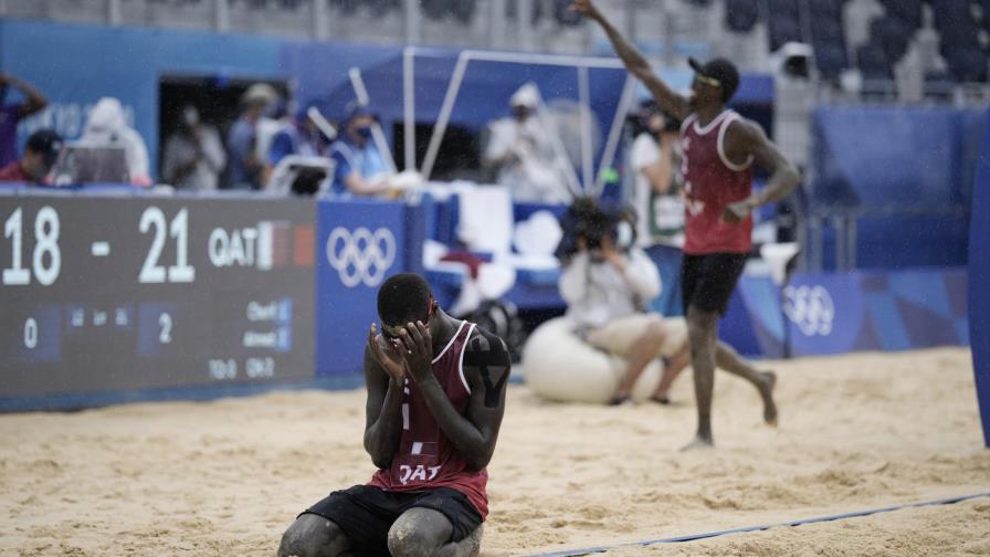 Dupla qatarí gana bronce en voleibol de playa varonil Dupla qatarí gana bronce en voleibol de playa varonil