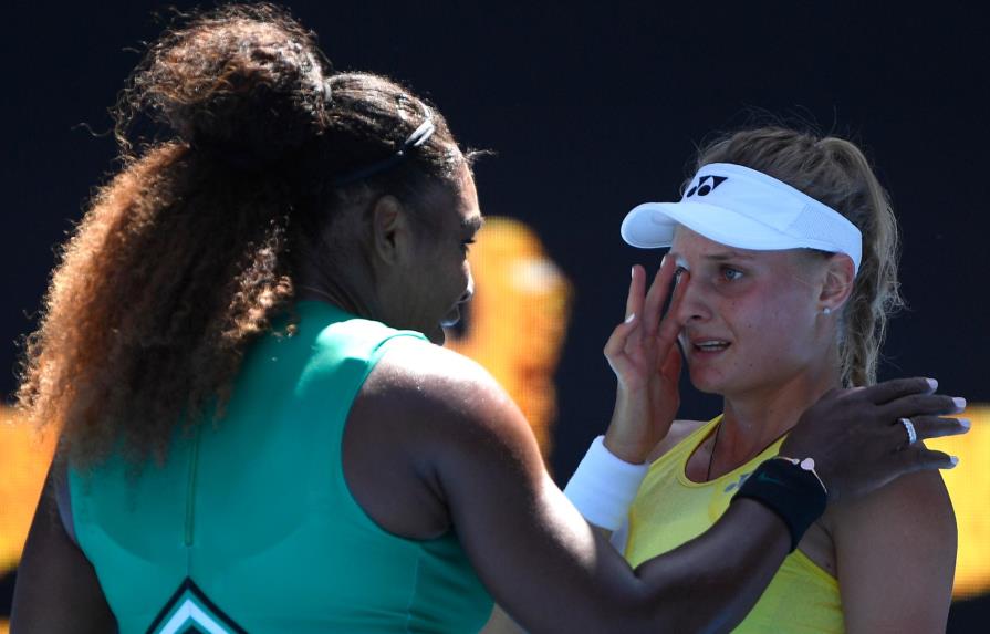 ‘No llores’: Serena consuela a rival en Australia