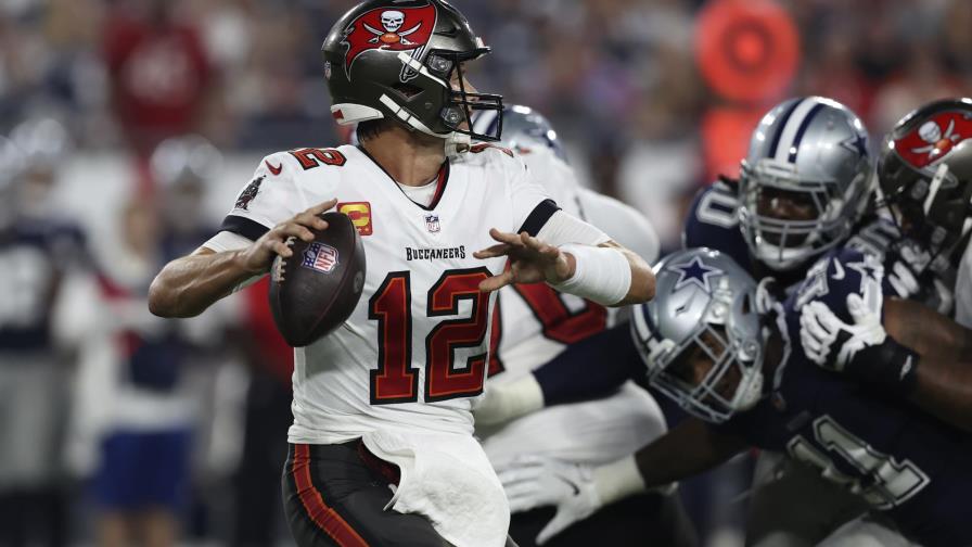 Brady y los campeones Bucs debutan superando a Cowboys