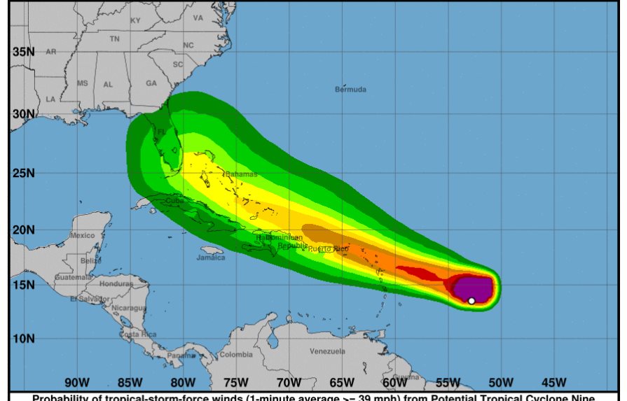 Haití en estado de alerta avanzada por tormenta tropical