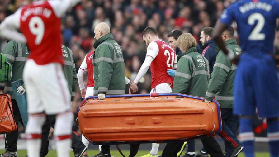 Calum Chambers se perderá resto de la temporada con Arsenal