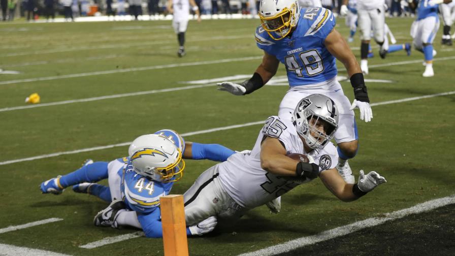 Raiders remonta para vencer 26-24 a los Chargers Raiders remonta para vencer 26-24 a los Chargers