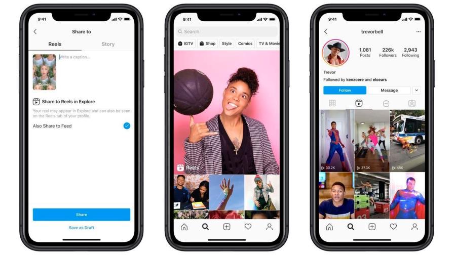 Instagram lanzó una función para competir con TikTok Instagram lanzó una función para competir con TikTok