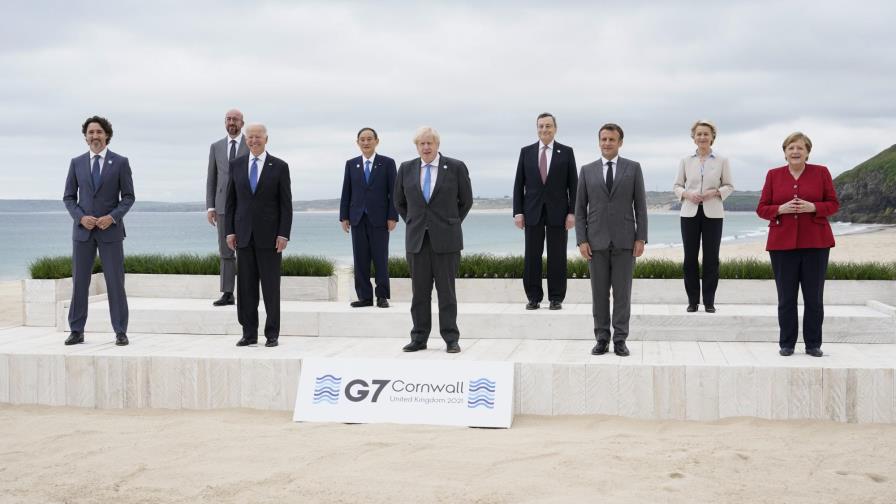 Instan al G7 a concretar planes sobre vacunas y clima Instan al G7 a concretar planes sobre vacunas y clima