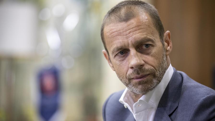 Presidente de UEFA considera mantener formato de un partido Presidente de UEFA considera mantener formato de un partido
