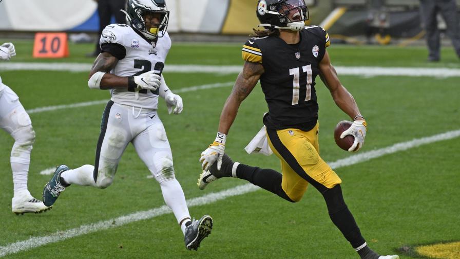 Novato Claypool guía a Steelers a mantener el invicto Novato Claypool guía a Steelers a mantener el invicto