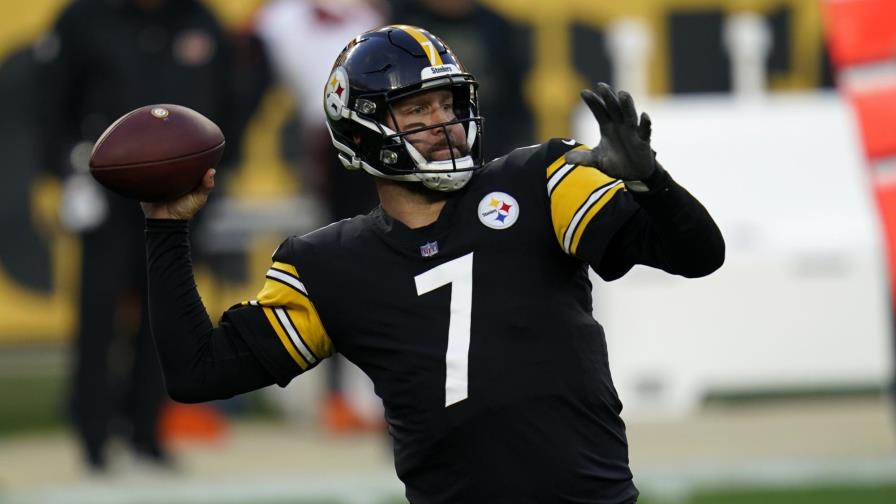 Con 4 touchdowns de Roethlisberger, Steelers siguen invictos