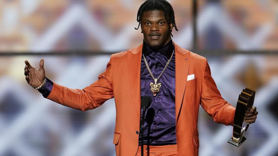 Jackson, MVP unánime de la NFL; Ravens acaparan 3 premios