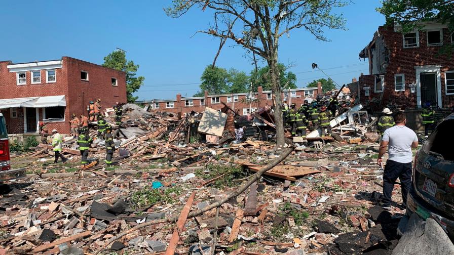 Al menos un muerto y varios heridos por explosión en Baltimore, EE.UU.