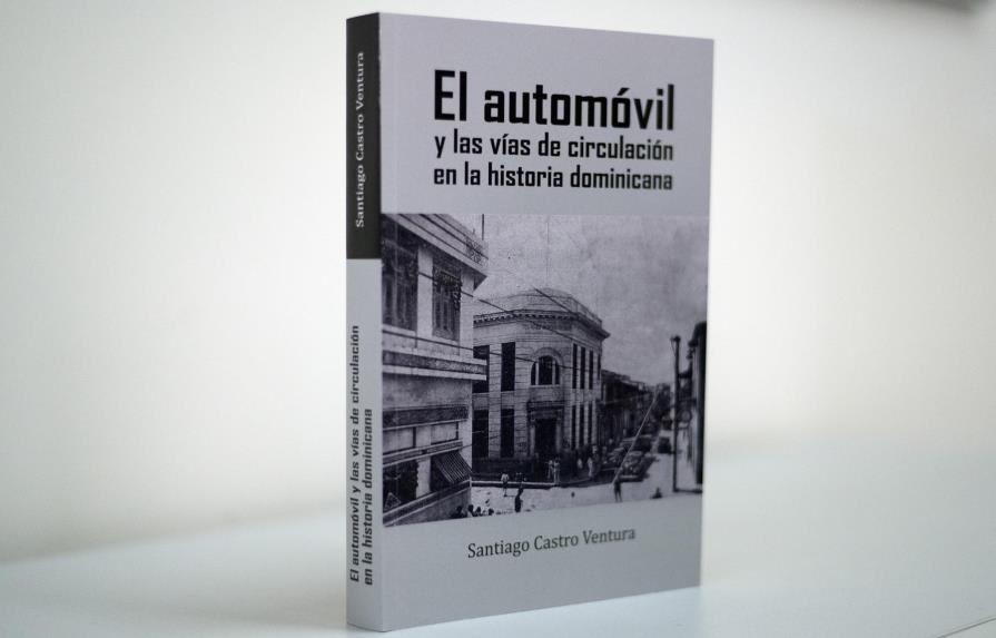 Historiador Castro Ventura publica libro sobre los automóviles en República Dominicana