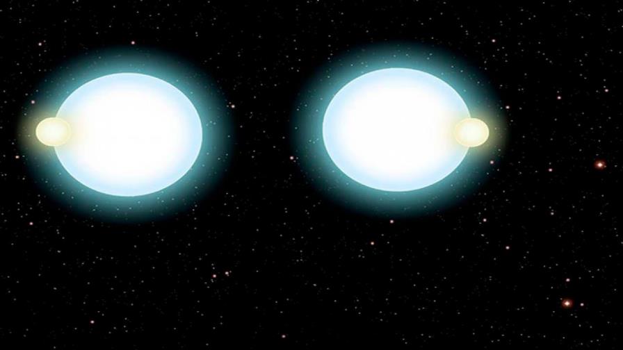 Descubren enana blanca que podría ser la fusión de dos grandes dimensiones