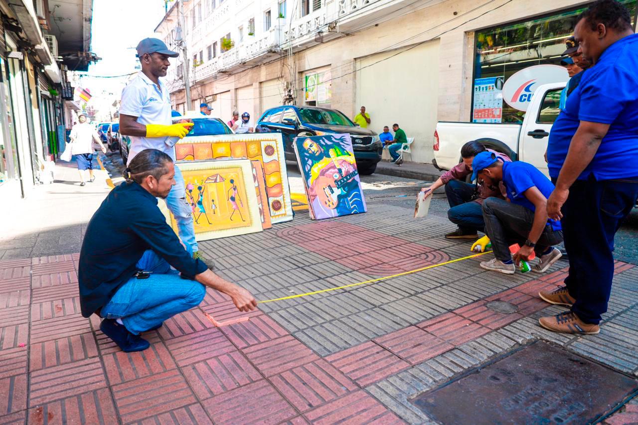 El operativo se hizo en procurad de que se cumplan con los acuerdos establecidos en cuanto a los espacios ocupados.