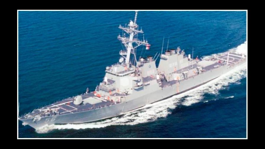 El gobierno chino afirma que ordenó a un barco de guerra estadounidense salir del mar de China
