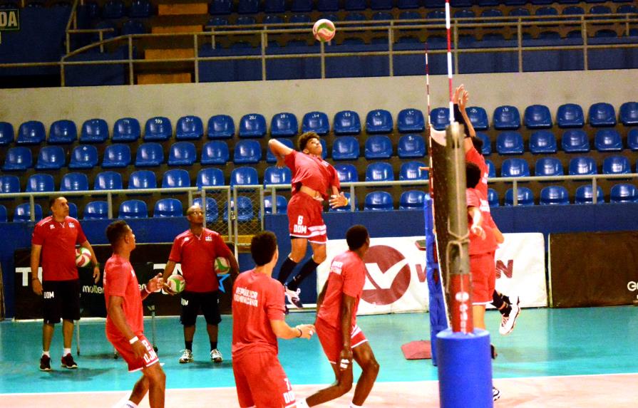 Voleibol Dominicano U21 se prepara para inicio de Copa Panamericana