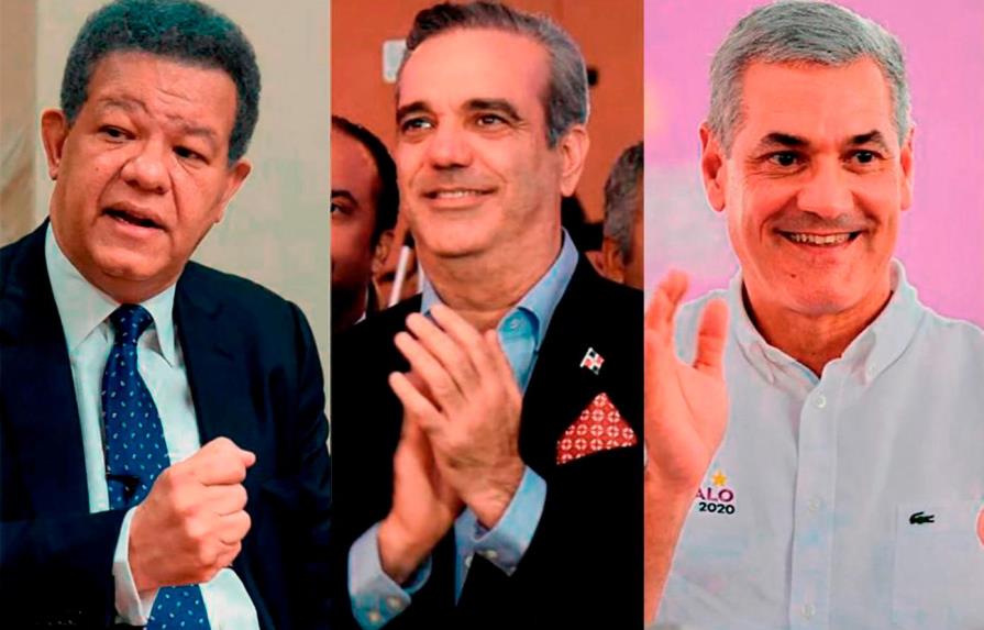 Gonzalo, Abinader y Leonel arrecian proselitismos a casi dos semanas de elecciones municipales 