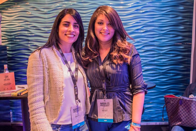 Elsa Cepeda y Yirmary Espaillat.